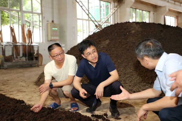 2023年5月5日集团公司总经理李静仁调研制酒车间 (1)